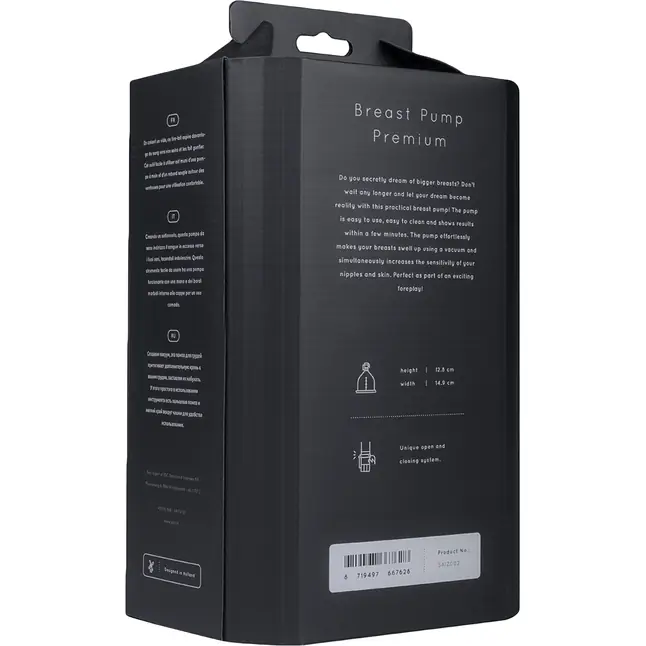 Ручная помпа для груди Premium Medium - SAIZ. Фотография 9.