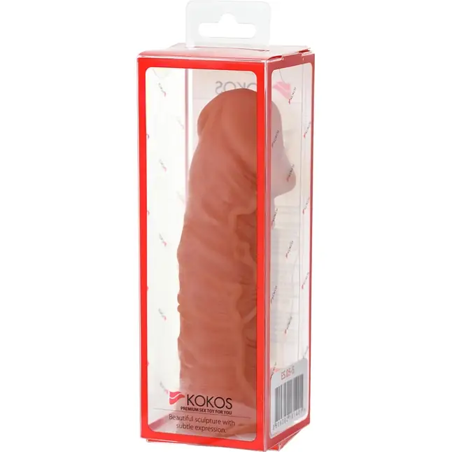 Насадка фаллического вида с венками Extreme Sleeve 005 S-size - 12,7 см. Фотография 7.