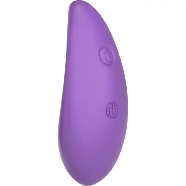 Фиолетовые трусики с вибропулей и пультом Crotchless Panty Thrill-Her - Fantasy For Her. Фотография 4.