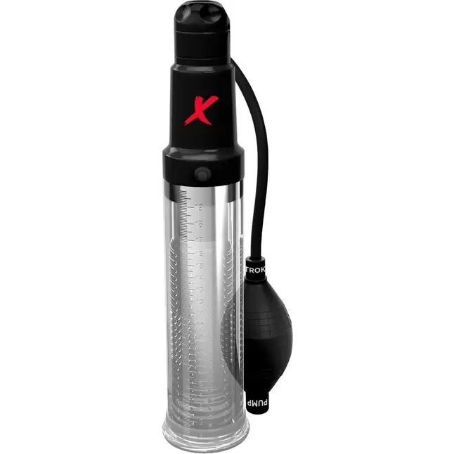 Прозрачная вакуумная вибропомпа Suck-N-Pump Stroker - PDX Elite. Фотография 3.