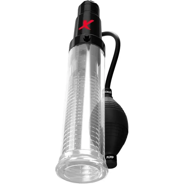 Прозрачная вакуумная вибропомпа Suck-N-Pump Stroker - PDX Elite