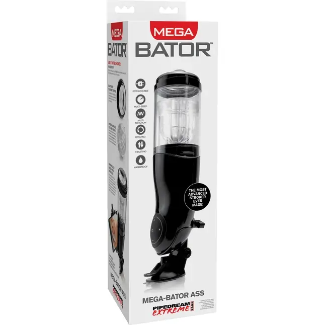 Прозрачный автоматический мастурбатор-анус Mega-Bator Ass - Pipedream Extreme Toyz. Фотография 10.