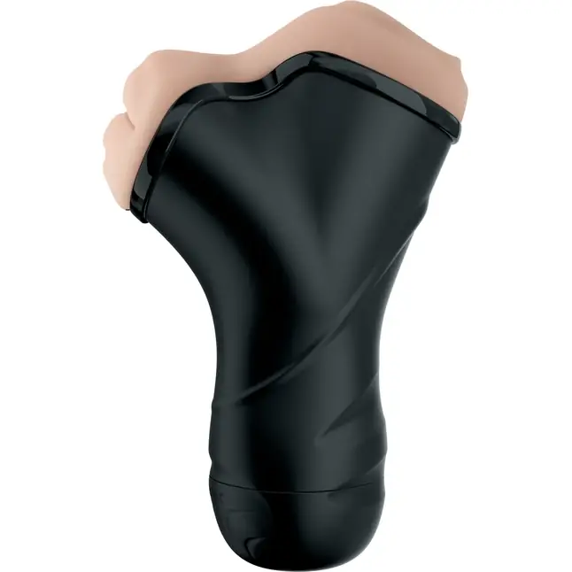 Мастурбатор в колбе с двумя тоннелями Double Penetration Vibrating Stroker - PDX Elite. Фотография 2.