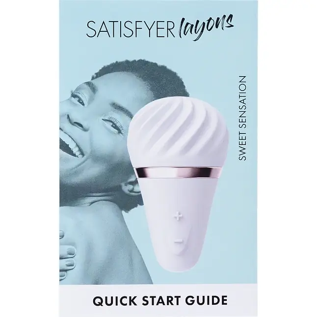 Белый вибромассажер Satisfyer Little Wand. Фотография 4.
