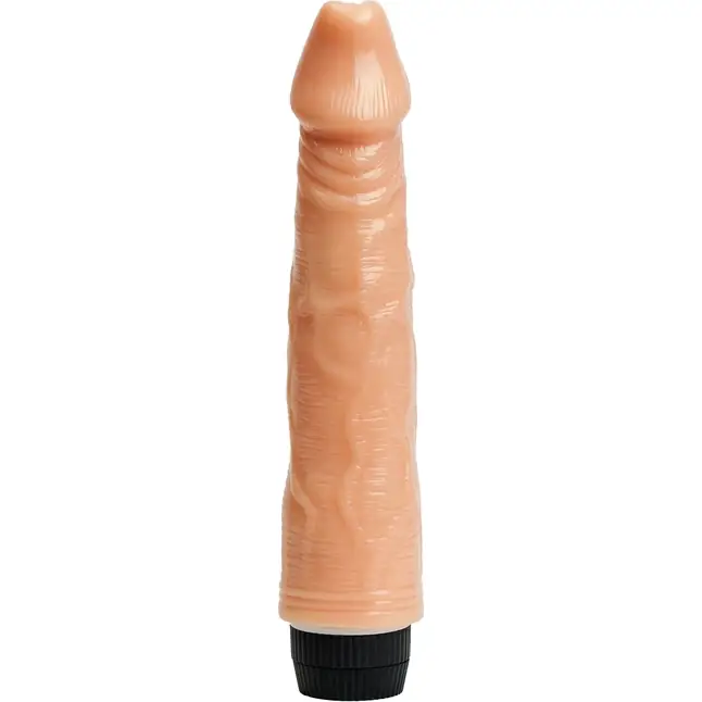 Телесный вибратор-реалистик - 22,5 см