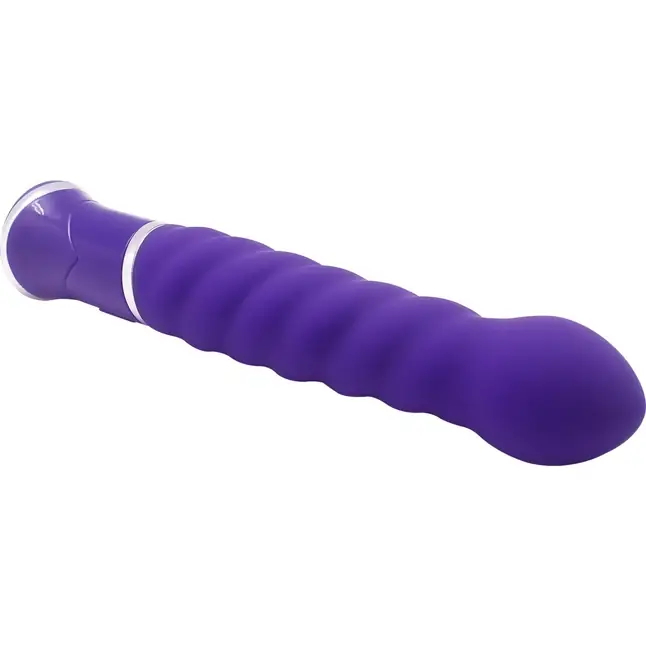 Фиолетовый спиралевидный вибратор ECSTASY Charismatic Vibe - 20,7 см. Фотография 3.