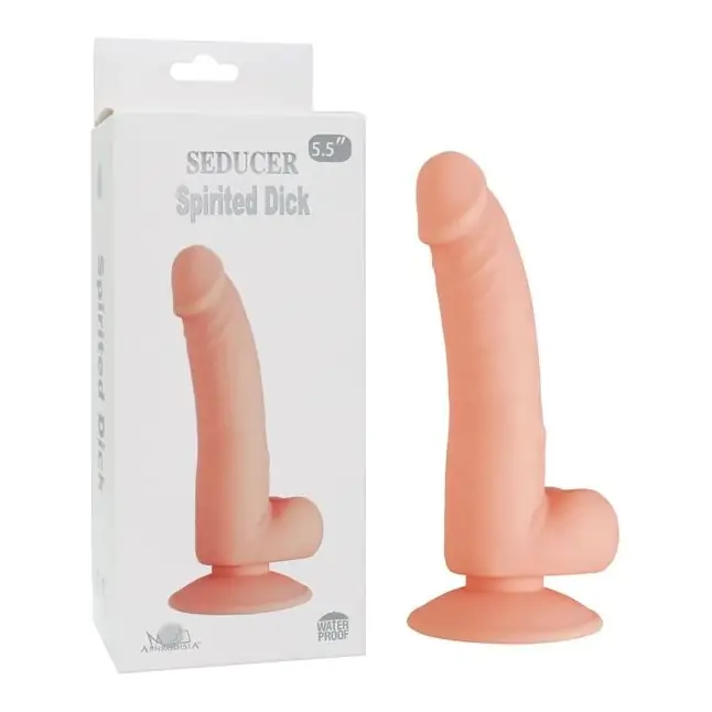 Телесный фаллоимитатор SEDUCER Spirited Dick - 18 см. Фотография 3.