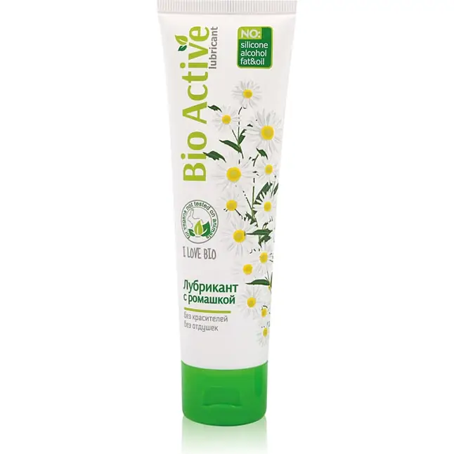 Лубрикант на водной основе Bio Active - 100 гр - Серия I love BIO
