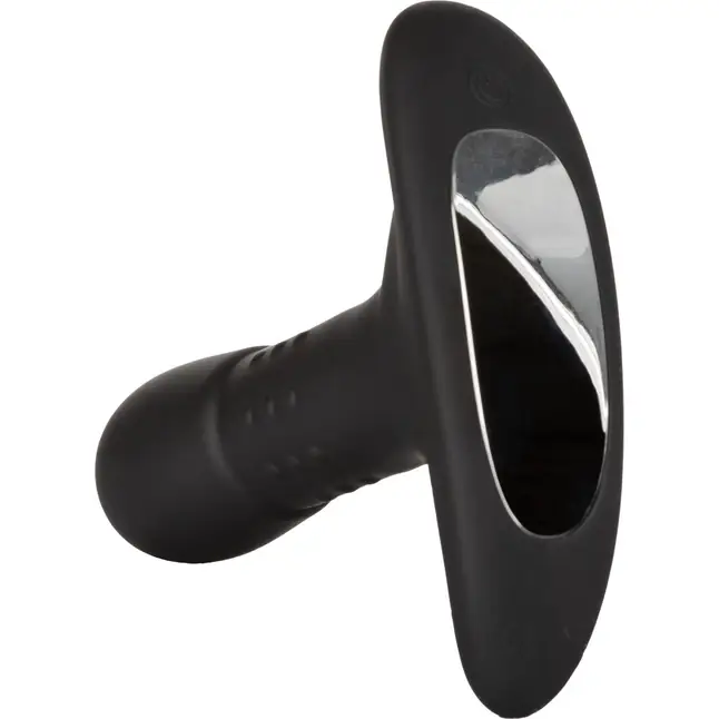 Черный массажер простаты Eclipse Beaded Probe - 12,75 см - Eclipse. Фотография 6.