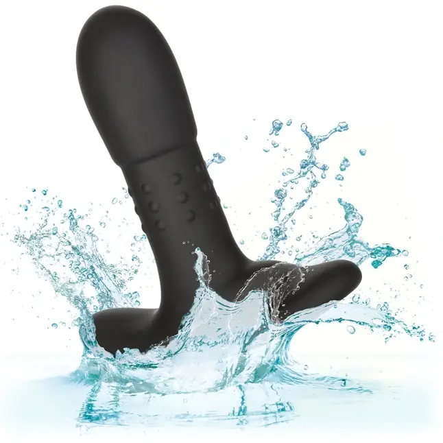 Черный массажер простаты Eclipse Beaded Probe - 12,75 см - Eclipse. Фотография 8.