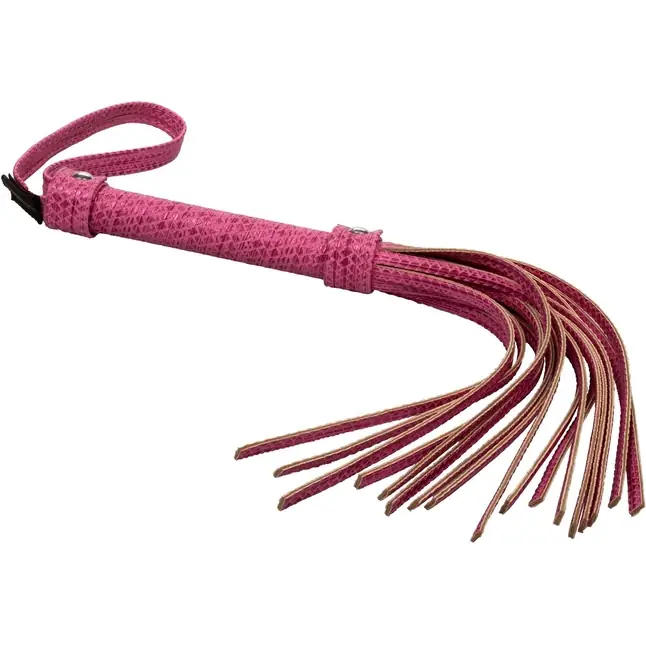 Розовая плеть Tickle Me Pink Flogger - 45,7 см - Tickle Me Pink. Фотография 2.
