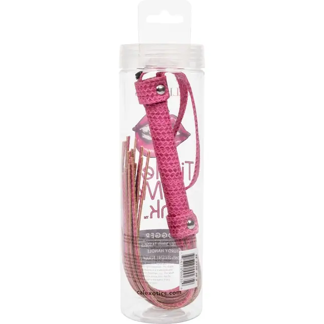 Розовая плеть Tickle Me Pink Flogger - 45,7 см - Tickle Me Pink. Фотография 4.