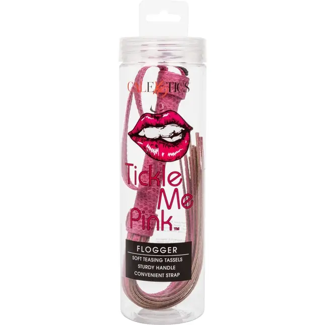 Розовая плеть Tickle Me Pink Flogger - 45,7 см - Tickle Me Pink. Фотография 5.