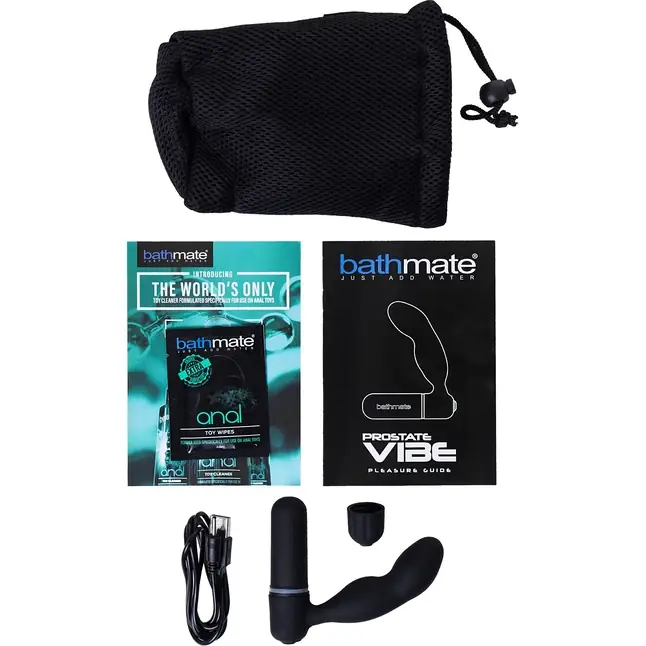 Стимулятор простаты Prostate Vibe - 10,5 см - Аксессуары. Фотография 6.