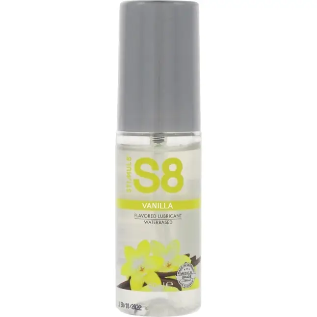 Лубрикант на водной основе S8 Flavored Lube со вкусом ванили - 50 мл