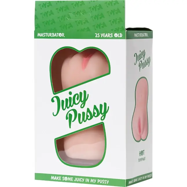 Телесный мастурбатор Hot 25 years old - вагина и анус - Juicy Pussy. Фотография 8.