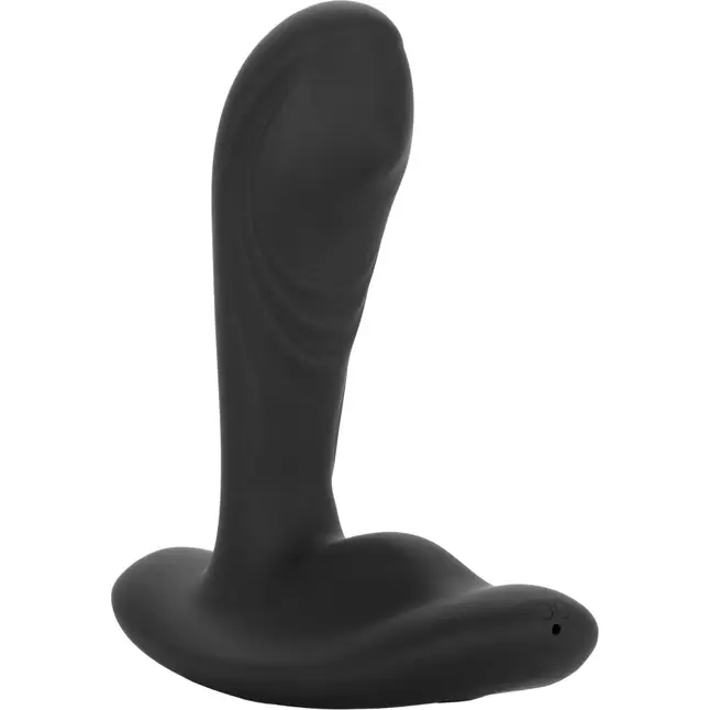 Черный вибромассажер простаты Eclipse Tapered Roller Ball Probe - Eclipse