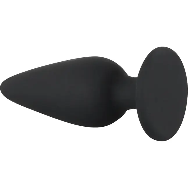 Черная анальная втулка Heavy Plug Small - 7,8 см - You2Toys. Фотография 2.