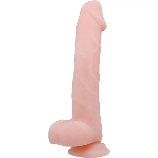 Телесный фаллоимитатор на присоске Super Dildo - 22 см. Фотография 2.