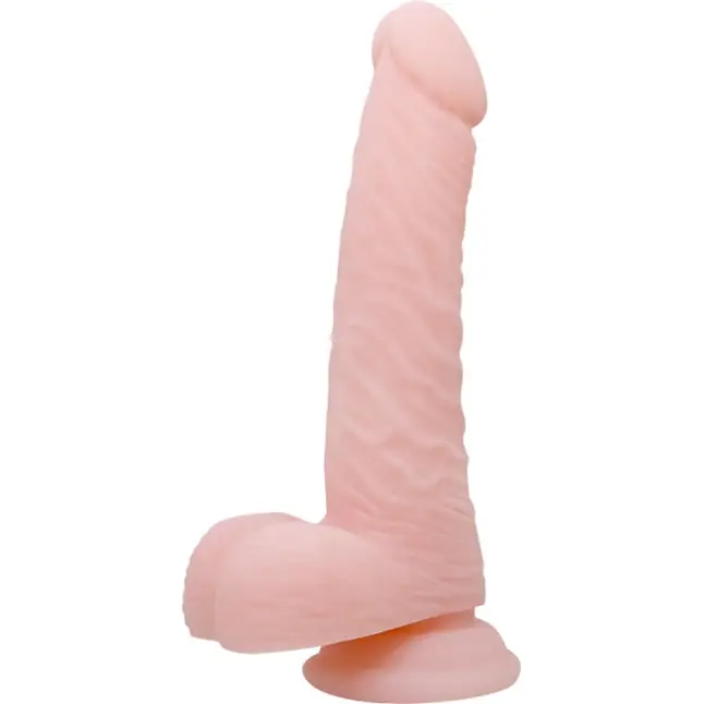 Телесный фаллоимитатор с присоской Super Dildo - 18,8 см. Фотография 2.