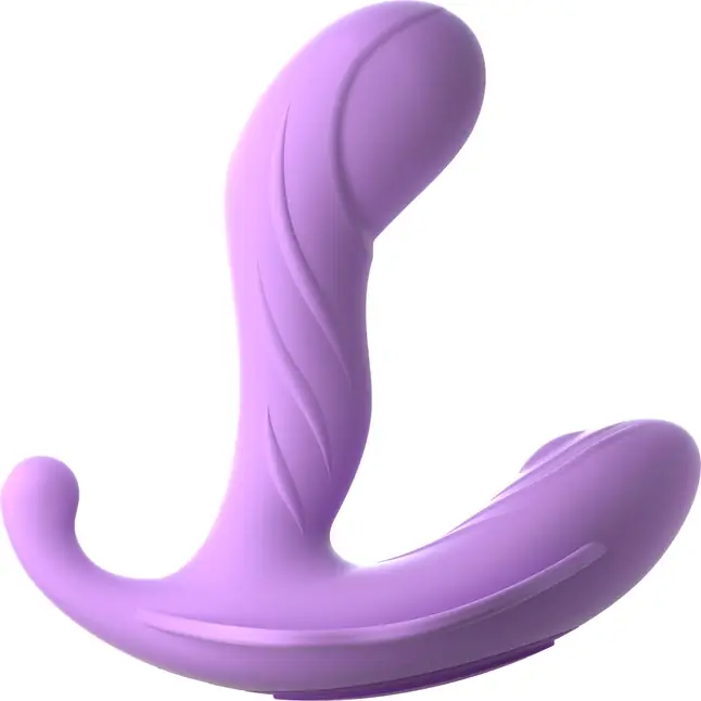 Сиреневый вибратор для зоны G с пультом ДУ G-Spot Stimulate-Her - Fantasy For Her. Фотография 2.