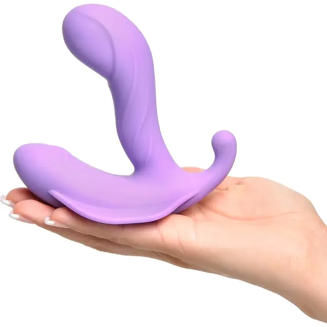 Сиреневый вибратор для зоны G с пультом ДУ G-Spot Stimulate-Her - Fantasy For Her. Фотография 6.