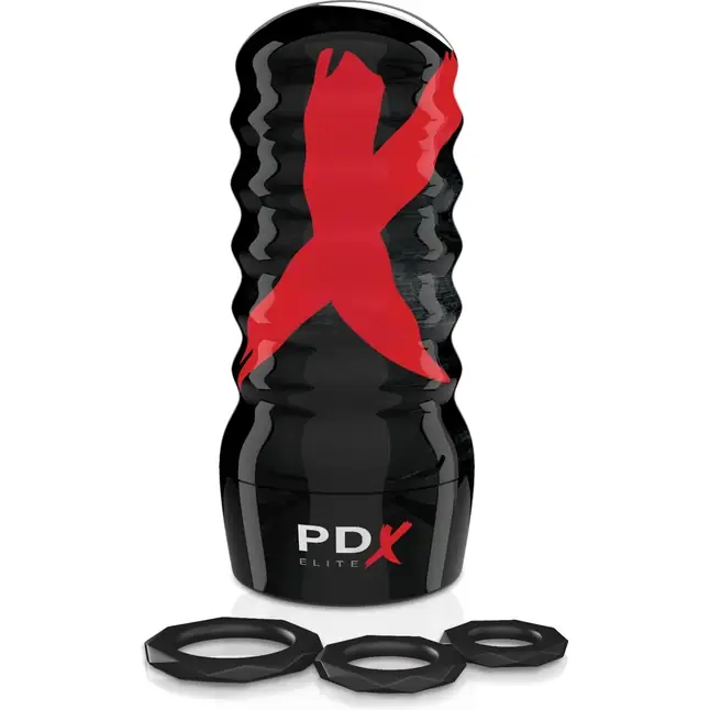 Телесный мастурбатор-ротик Air Tight Oral Stroker - PDX Elite. Фотография 4.