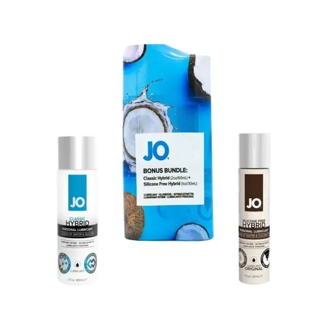Набор гибридных лубрикантов Jo Bonus Bundle - JO Classic Hybrid. Фотография 2.