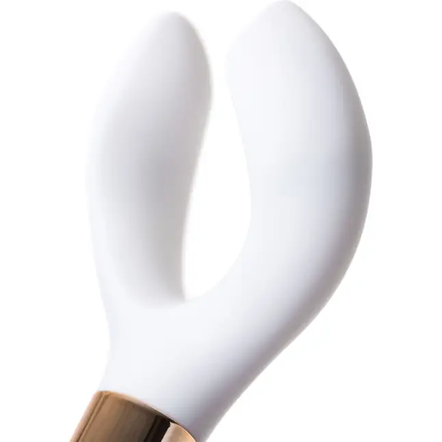 Белый вибромассажер для пар Satisfyer Endless Fun. Фотография 5.