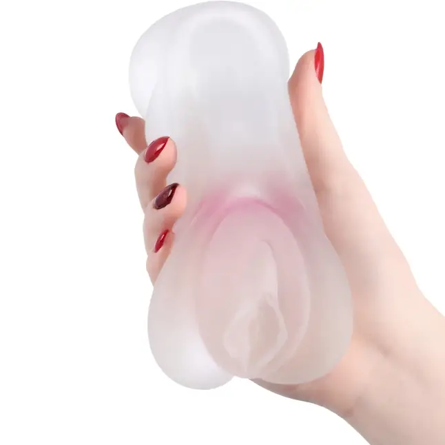 Прозрачный реалистичный мастурбатор Juicy Pussy Crystal Rose - Juicy Pussy. Фотография 2.