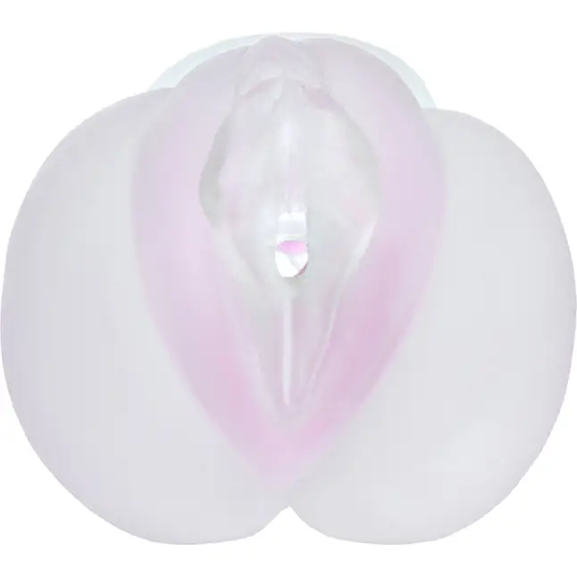 Прозрачный реалистичный мастурбатор Juicy Pussy Crystal Rose - Juicy Pussy. Фотография 4.