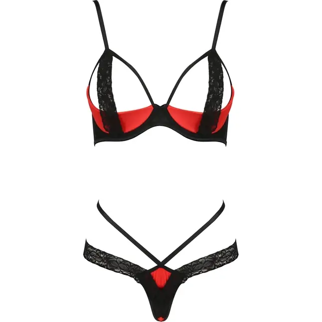 Оригинальный комплект белья Femmina - Devil Collection. Фотография 3.