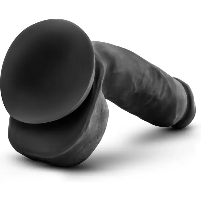 Черный фаллоимитатор Bold Pound 8.5 Inch Dildo - 21,6 см - Au Naturel. Фотография 3.