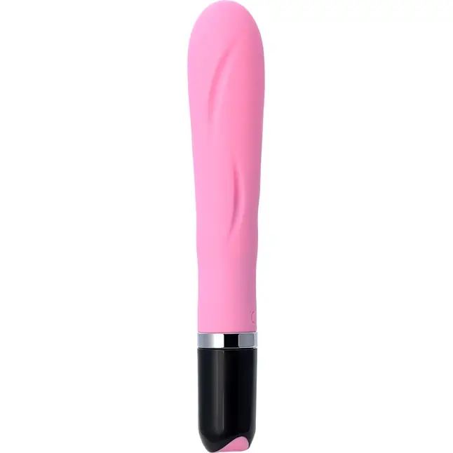 Розовый вибратор POLLY с 7 режимами вибрации - 18,3 см - L EROINA