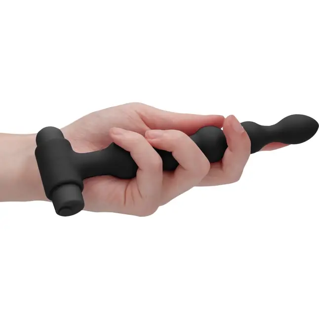 Черный анальный вибронабор USB-Rechargeable Anal Set - Ouch!. Фотография 2.