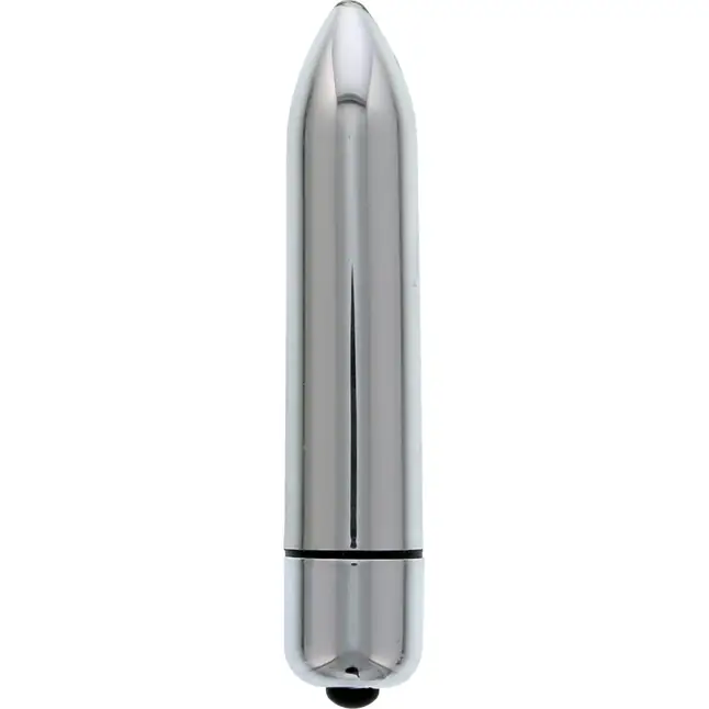 Серебристый мини-вибратор CLIMAX BULLET - 8,5 см - Good Vibes