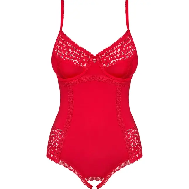 Изящное кружевное боди Jolierose - Spicy. Фотография 5.