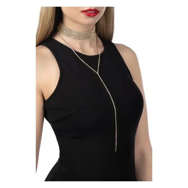 Золотистое украшение на шею COLLIER EMMA OR