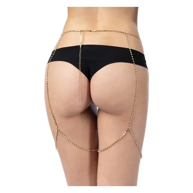 Золотистые гартеры BIJOUX P-JARRETELLES OR. Фотография 2.