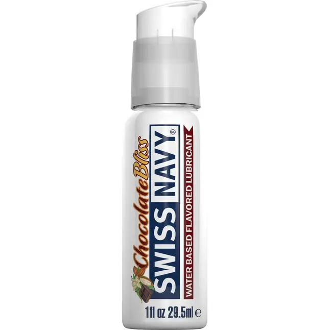 Лубрикант с ароматом шоколада Swiss Navy Chocolate Bliss Lube - 29,5 мл - Flavor Lubes