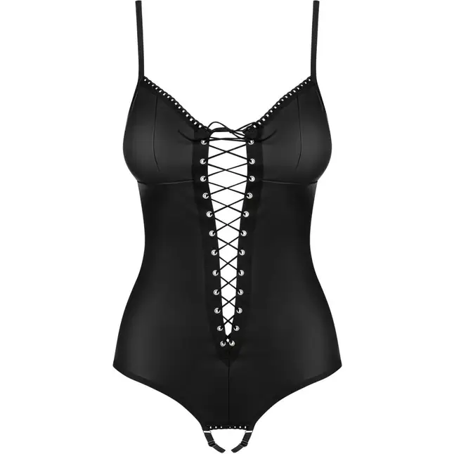 Изысканное боди Redella со шнуровкой - Spicy. Фотография 5.