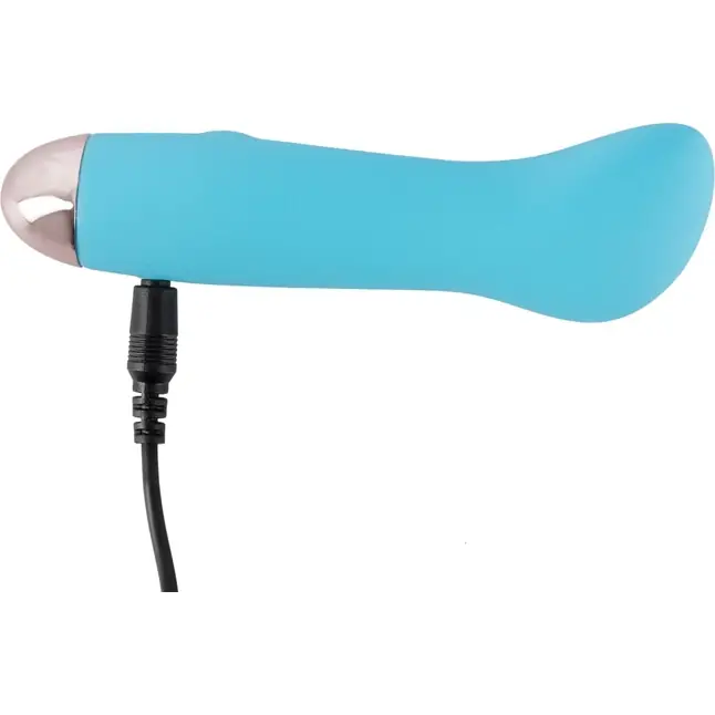 Голубой мини-вибратор Cuties Mini - 12,9 см - You2Toys. Фотография 5.