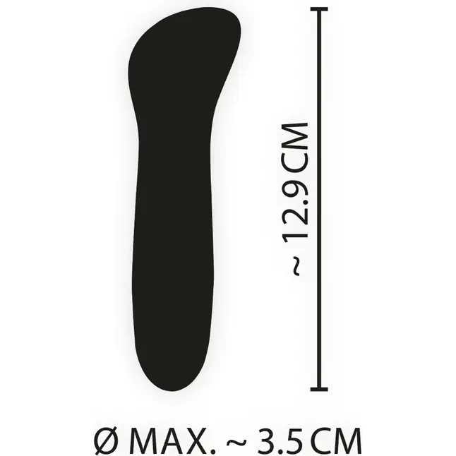 Голубой мини-вибратор Cuties Mini - 12,9 см - You2Toys. Фотография 6.