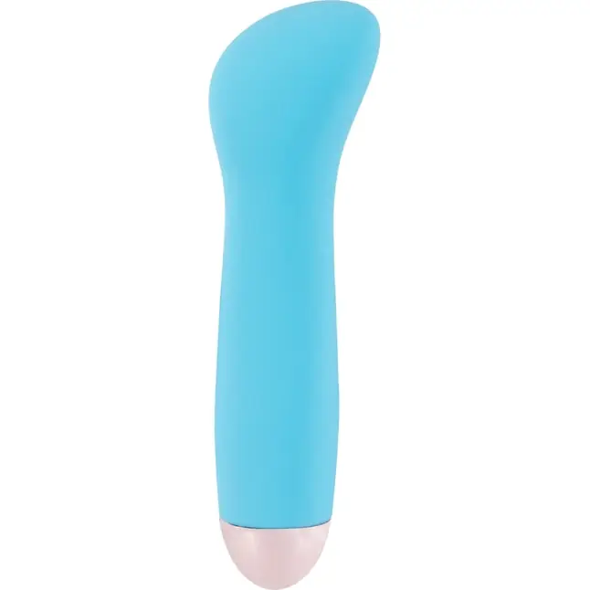 Голубой мини-вибратор Cuties Mini - 12,9 см - You2Toys