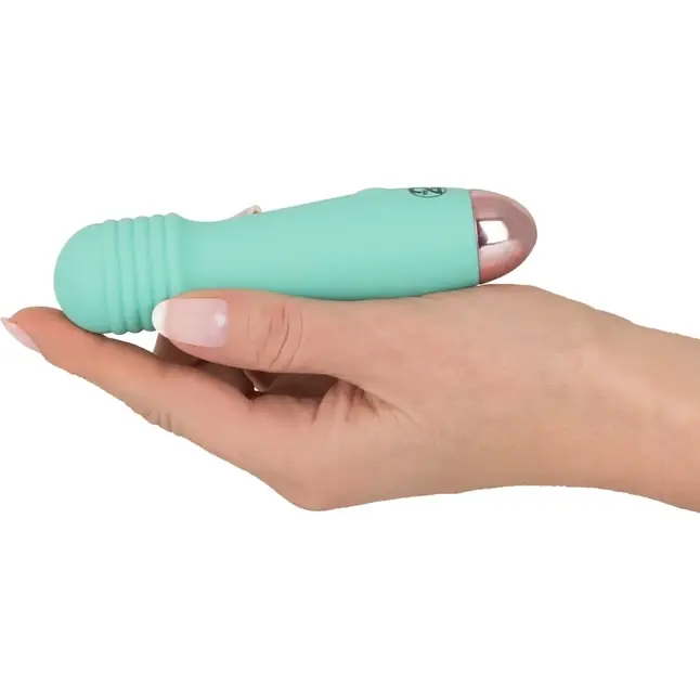 Мятный мини-вибратор Cuties Mini - 12,5 см - You2Toys. Фотография 2.