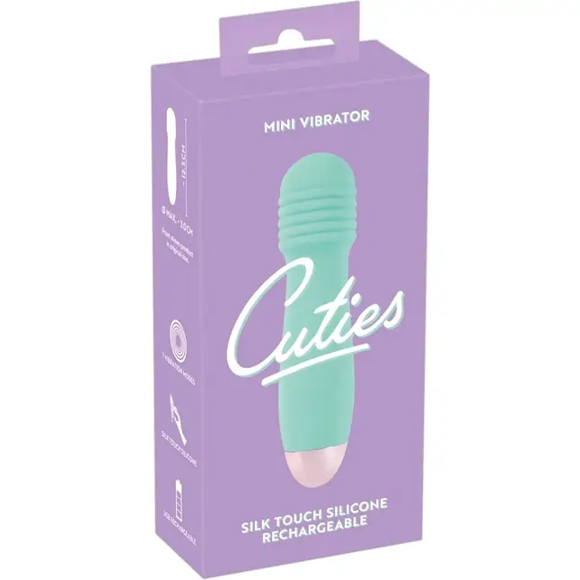 Мятный мини-вибратор Cuties Mini - 12,5 см - You2Toys. Фотография 6.