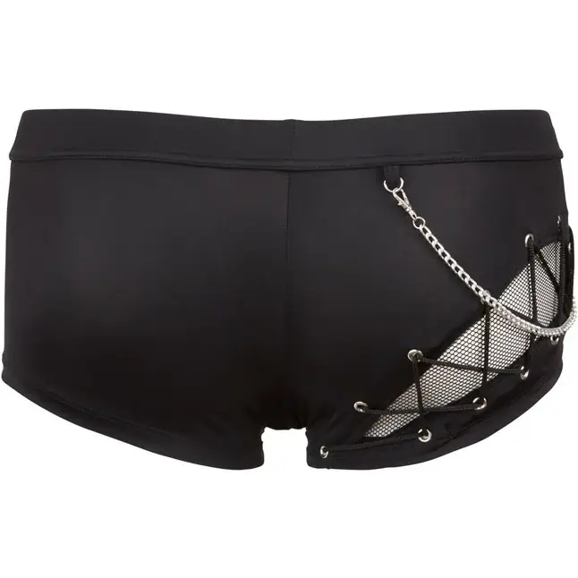 Сексуальные трусы-боксеры с замочком, шнуровками и цепочкой - Svenjoyment underwear. Фотография 4.