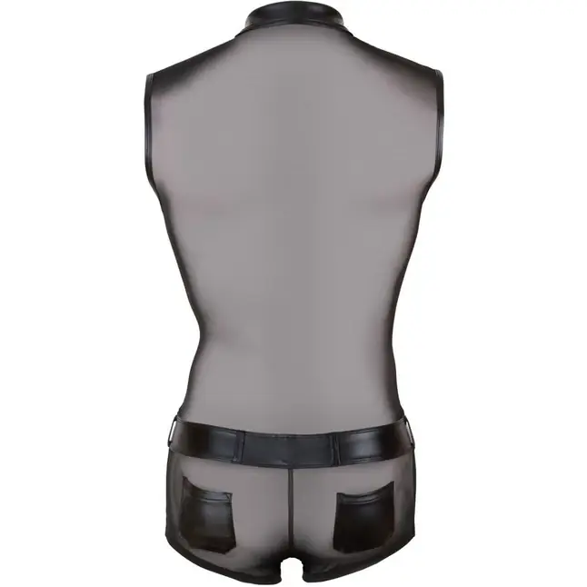 Сексуальный полупрозрачный комбинезон с кармашками - Svenjoyment underwear. Фотография 4.
