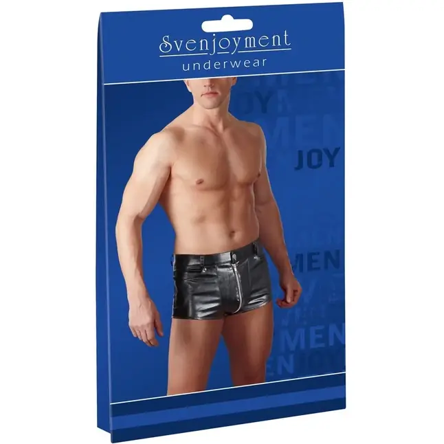 Трусы-шорты с молнией в промежности - Svenjoyment underwear. Фотография 5.