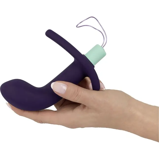 Темно-фиолетовый вибростимулятор простаты с пультом ДУ Remote Controlled Prostate Plug - You2Toys. Фотография 10.